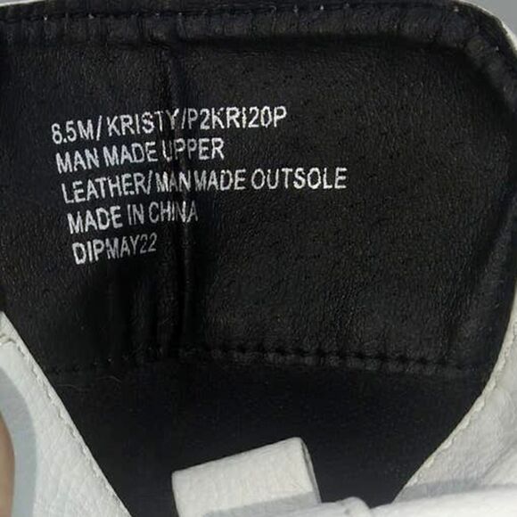 Sincerely
Jules NEW Designer Women's White Laceup/Zipper Combat Boots-sz. 8 1/2 - Picture 6 of 6